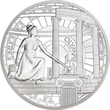 Francia, 10 Euro, UNESCO, Olympie, 2020, Paris, Proof, FDC, Argento