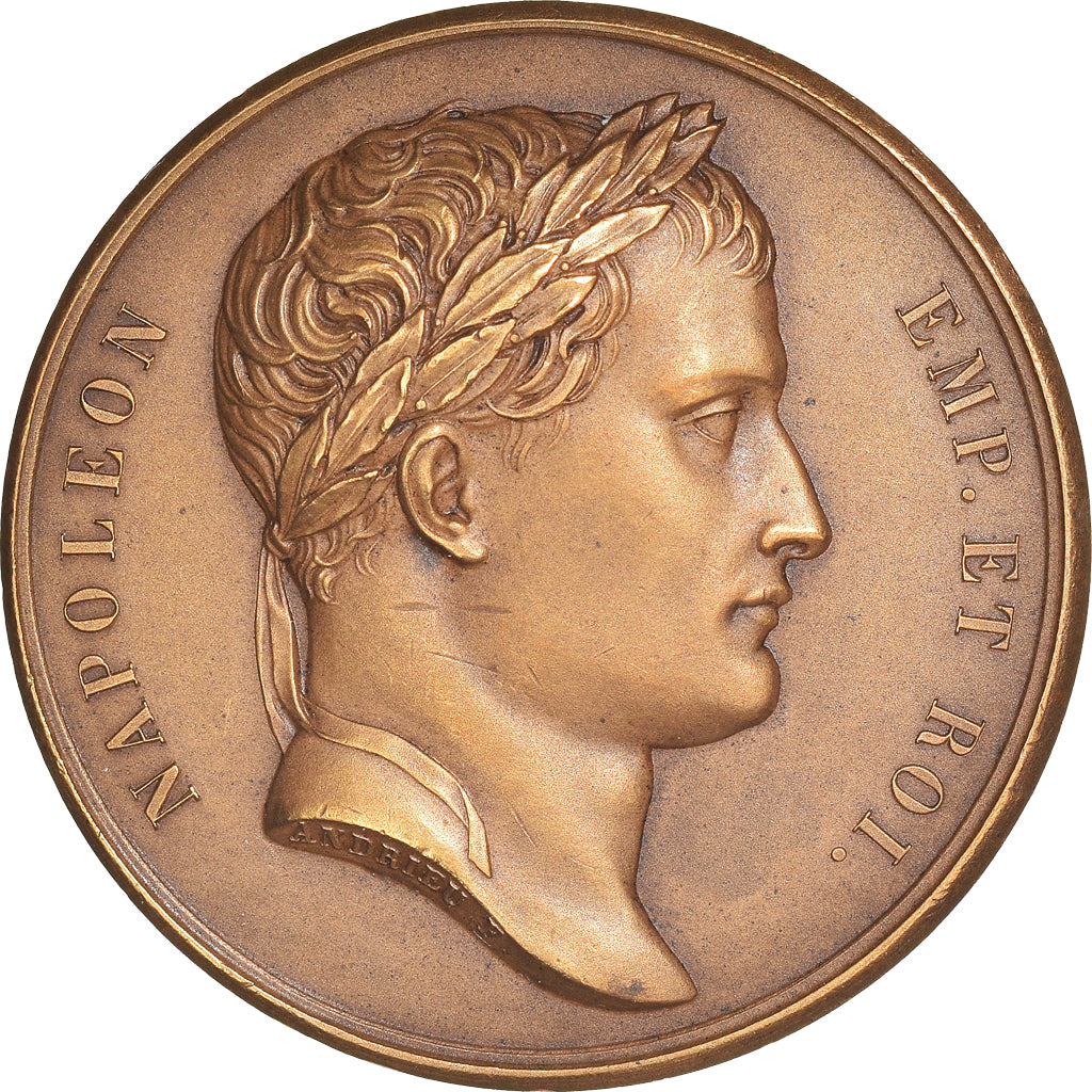Frankrijk, Medaille, Napoléon Ier, Entrée à Moscou, History, Restrike, PR
