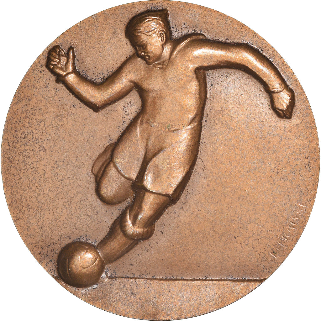 France, Medal, Sport, Football, 1976, Fraisse, AU(55-58), Bronze