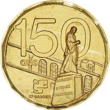 France, Medal, Institution saint Gabriel, 150 Ans, Instruction, 1988, AU(50-53)