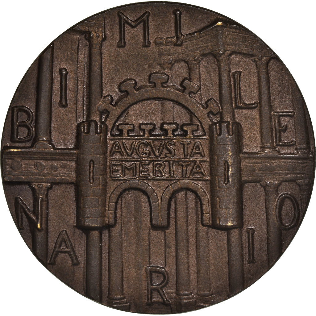 España, medalla, Octavio Cesar Augusto, Augusta Emerita, Bimilenario, History