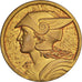 Frankrijk, Medaille, Marianne Casquée, France, Fraisse, ZF+, Gilt Bronze