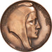 France, Médaille, marianne, Offert par Mr Pelleray, Sénateur, Politics, 1969