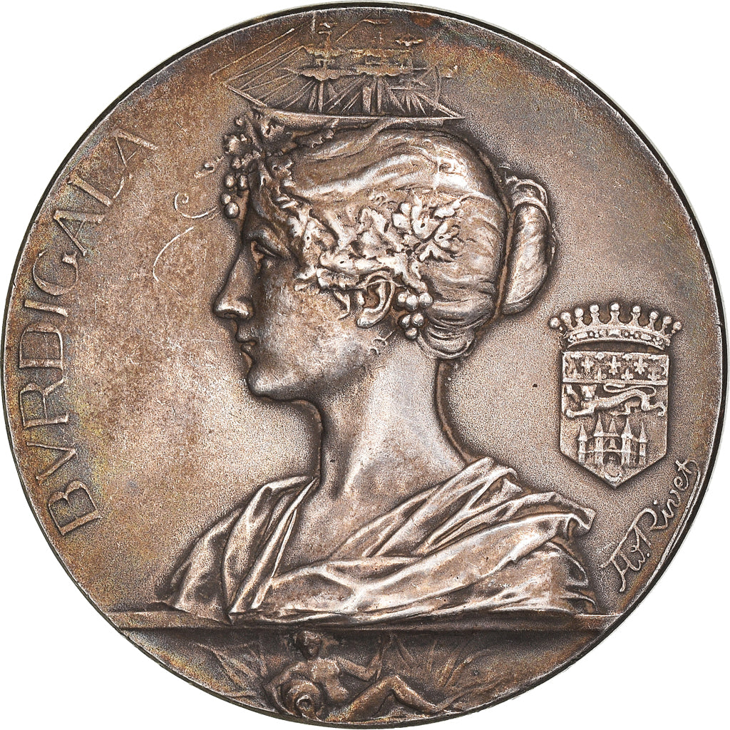 Francja, Medal, XIIIème Exposition de Bordeaux, Société Philomatique, 1895