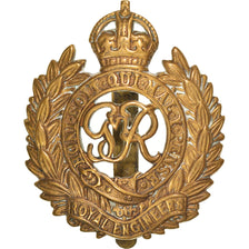 Regno Unito, Cap Badge, Royal Engineers, WAR, WW2, SPL-, Ottone