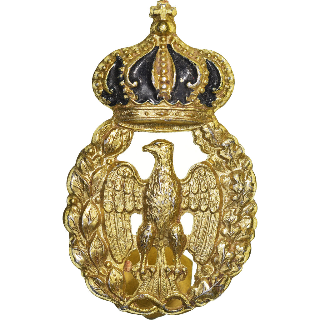 Italy, Cap Badge, A.Binda Milano, WAR, WW2, AU(55-58), Brass