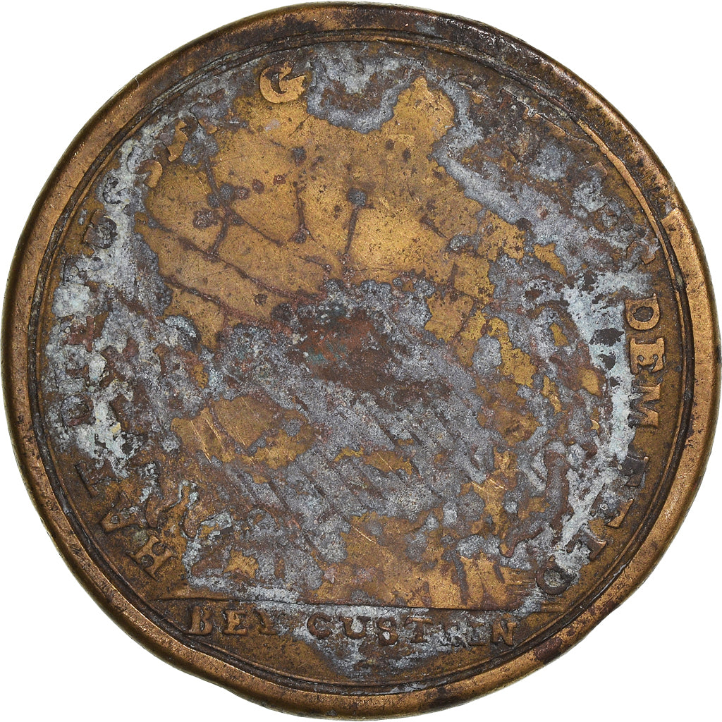 Allemagne, Médaille, Friedrich II, Der Grosse Held, History, 1758, TB, Cuivre