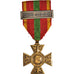 Francia, Croix du Combattant Volontaire, WAR, medalla, 1939-1945, Sin