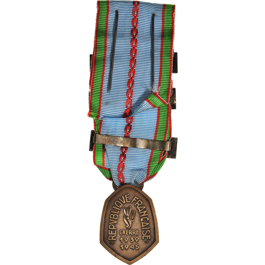France, Libération, Méditerranée, Afrique, WAR, Medal, 1939-1945, Excellent