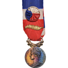 Francia, Médaille d'honneur du travail, medalla, Muy buen estado, Borrel.A