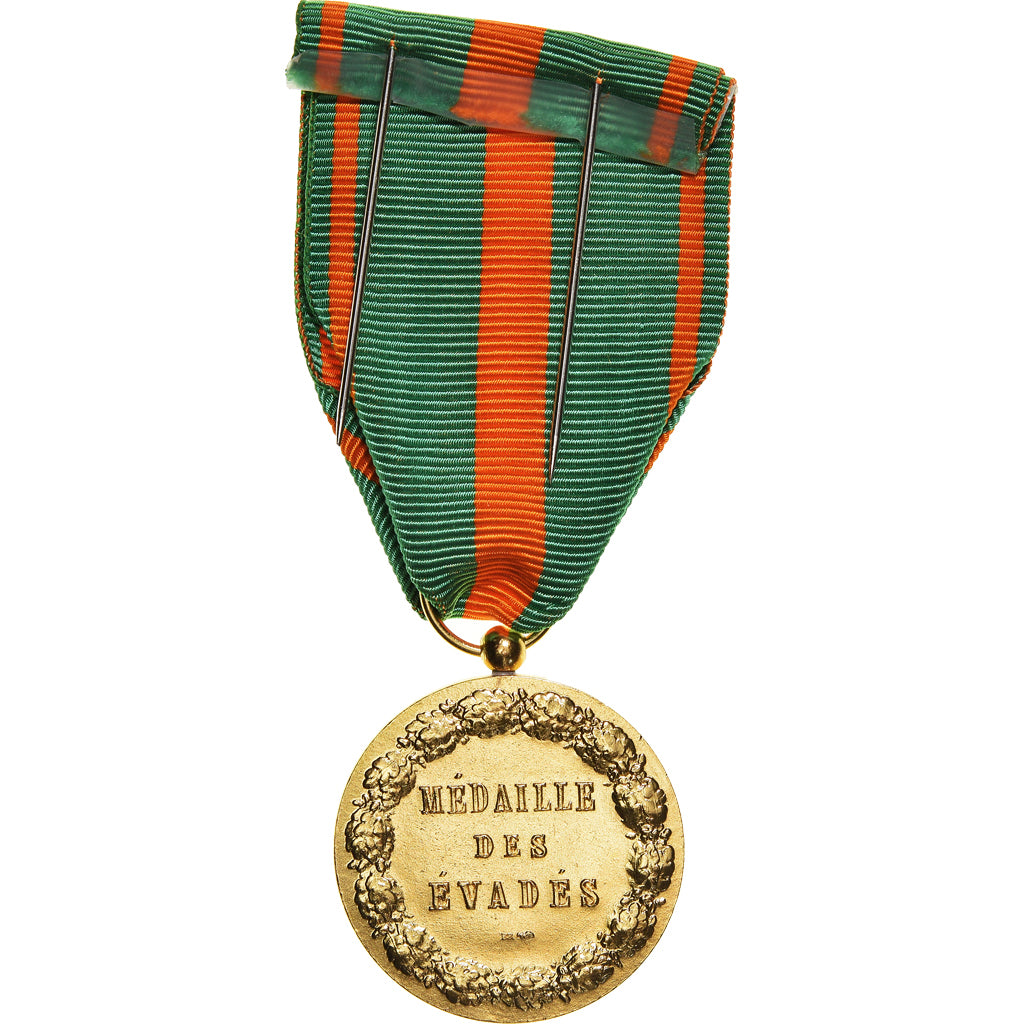 France, Médaille des Évadés, WAR, Medal, Uncirculated, Gilt Bronze, 29