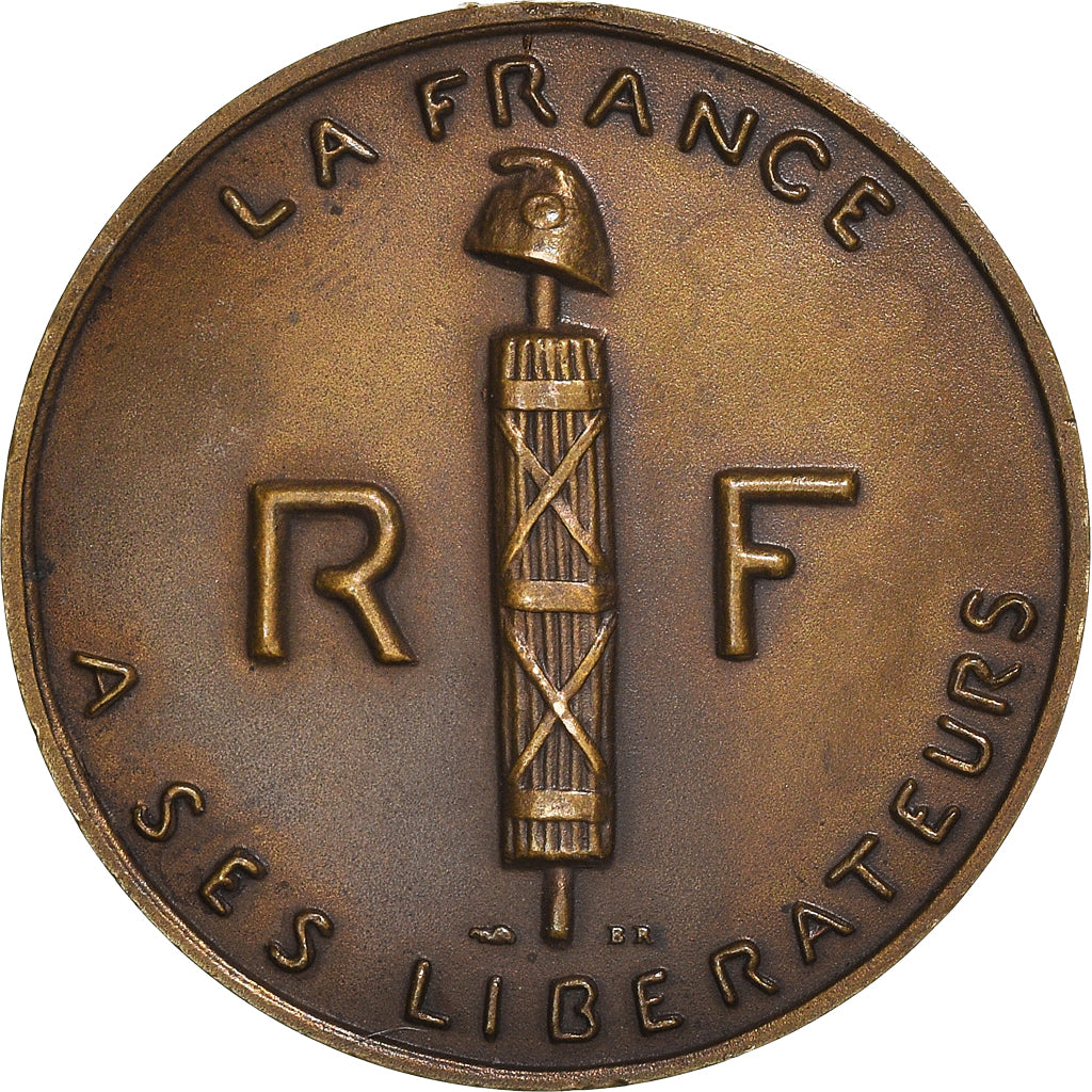 Francia, Résistance, La France a ses Libérateurs, medaglia, 1944, Eccellente