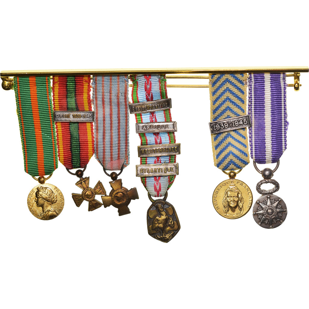 France, Portée de Miniatures, WAR, Médaille, Excellent Quality, Bronze, 100 X