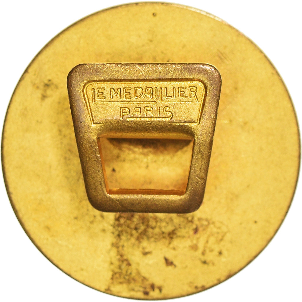 Francia, medaglia, Marianne, Salamandre, SPL-, Bronzo dorato
