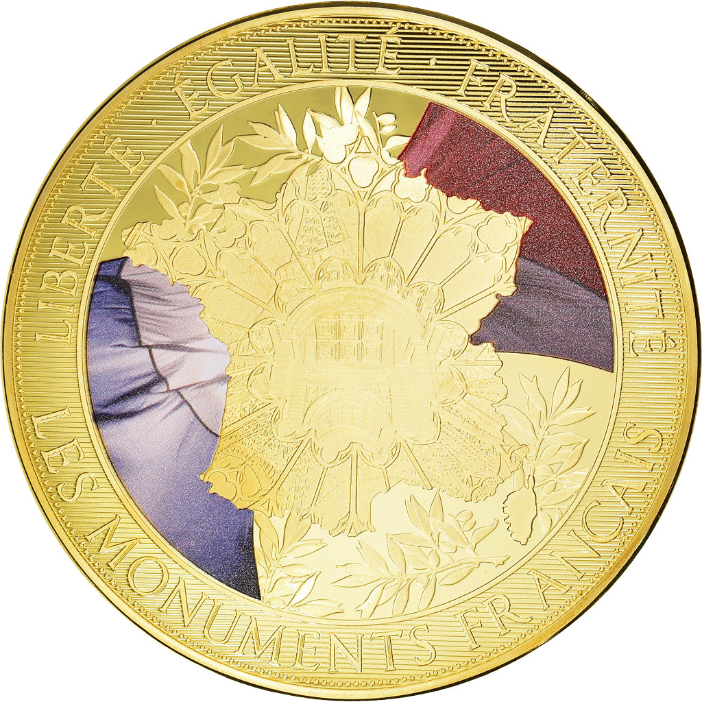 Frankreich, Medaille, Notre Dame de paris, Patrimoine Culturel, 2017, Proof