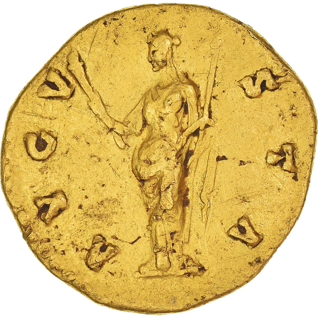 Moneda, Faustina I, Aureus, 141, Rome, MBC, Oro, RIC:356a