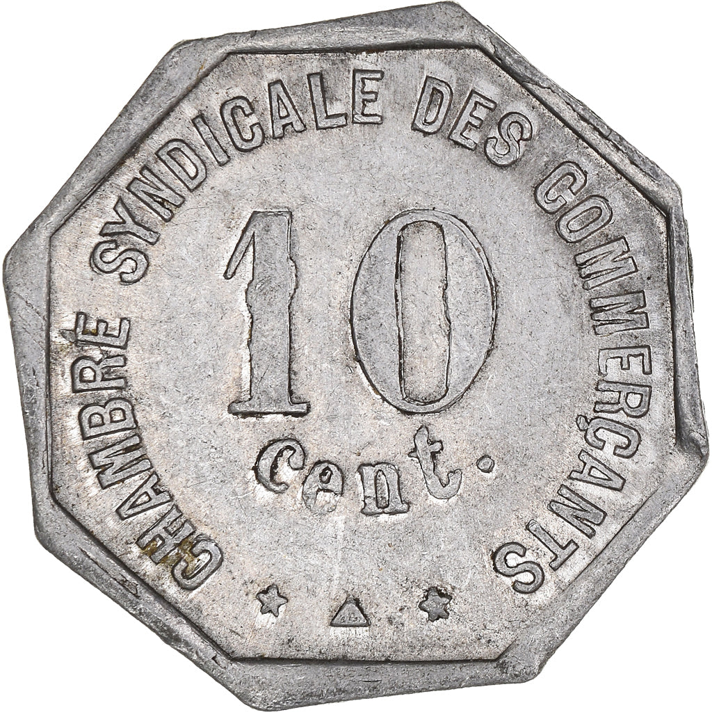Münze, Frankreich, Chambre Syndicale des Commerçants, ,, Perpignan, 10