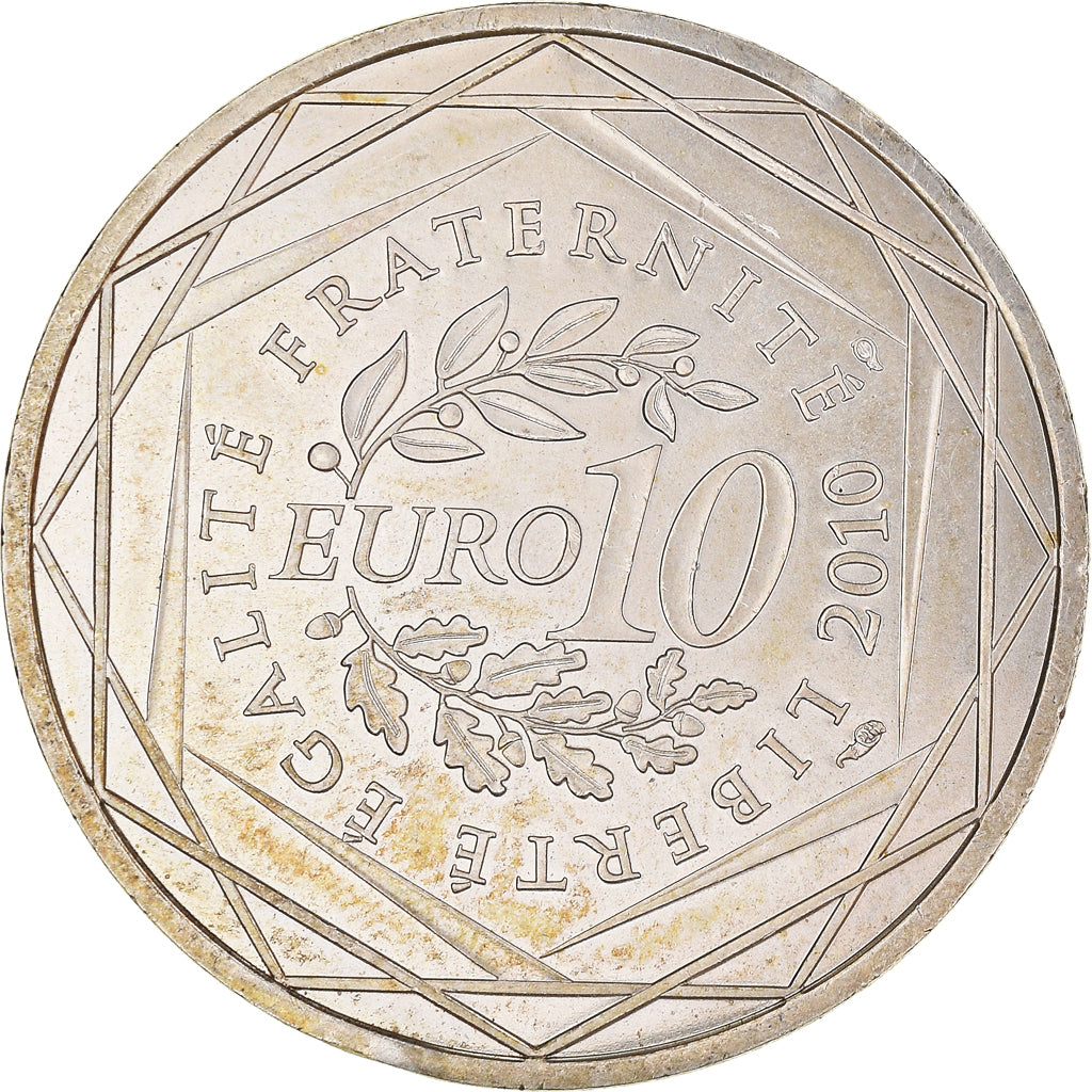 France, 10 Euro, Euros des régions, 2010, Pays De La Loire