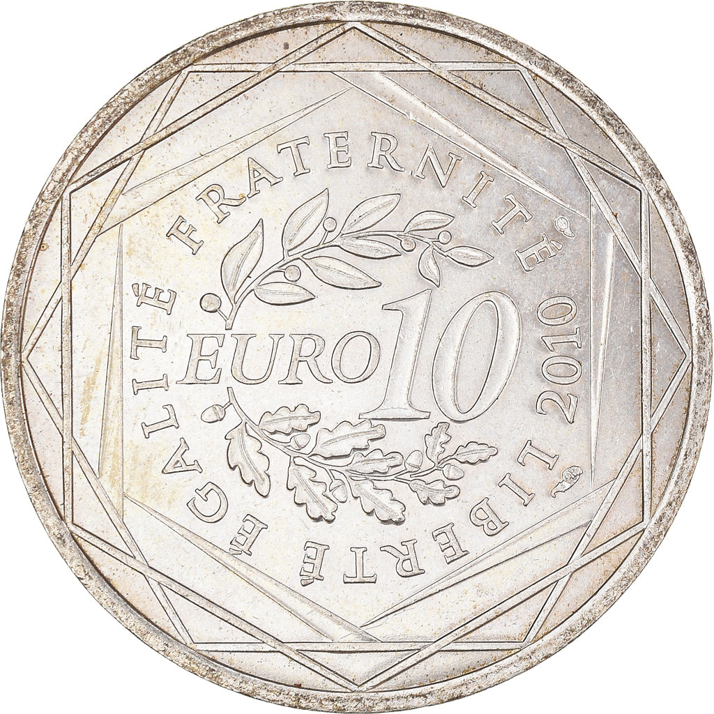 Frankreich, 10 Euro, Nord-Pas de Calais, 2010, UNZ, Silber