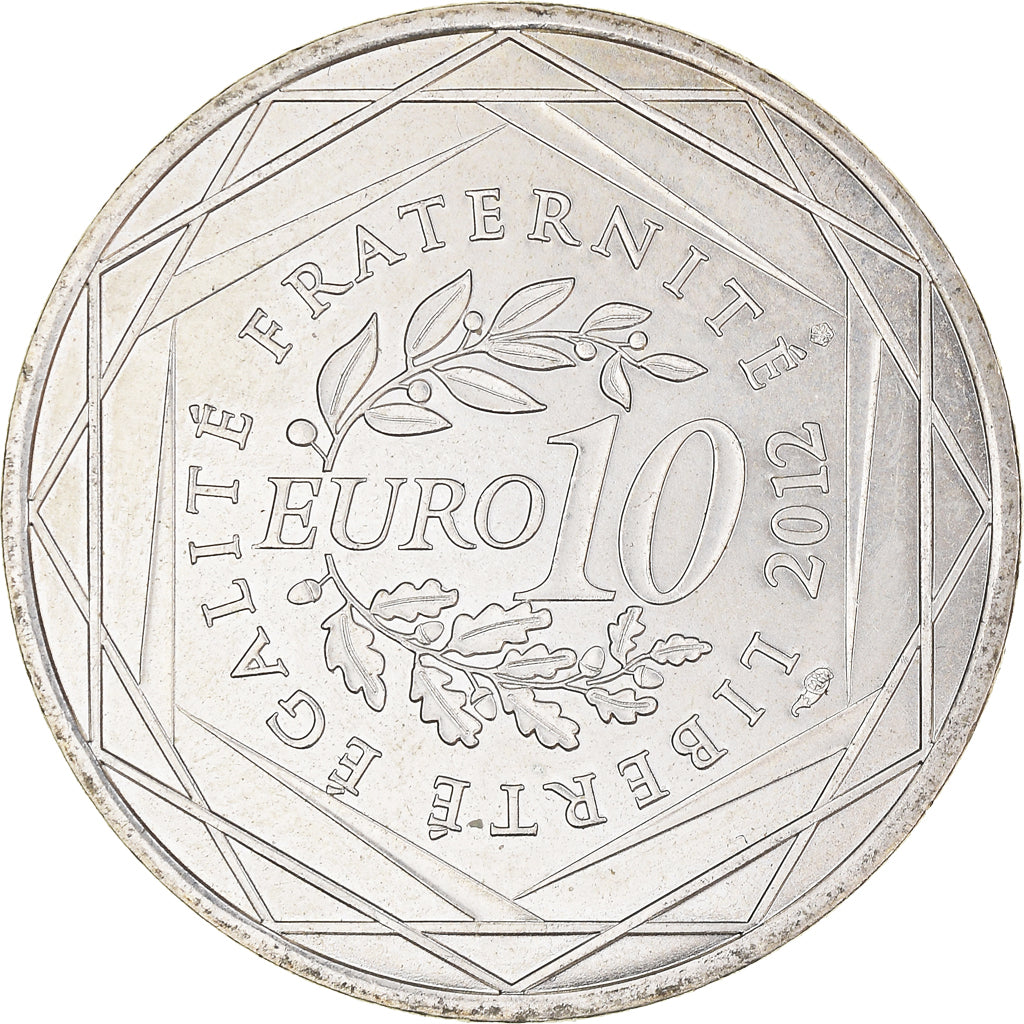 Frankreich, 10 Euro, Nord-Pas de Calais, 2012, Paris, VZ+, Silber, KM:1880