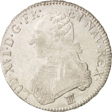 Francia, Louis XVI, Écu aux branches d'olivier, 1784, Bordeaux, MB, KM 564.8