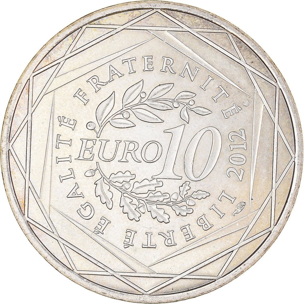 Frankrijk, 10 Euro, Nord-Pas de Calais, Euros des régions, 2012, Paris, PR+