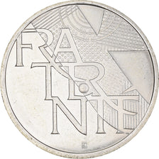 France, 5 Euro, Fraternité, 2013, MS(60-62), Silver, Gadoury:EU647