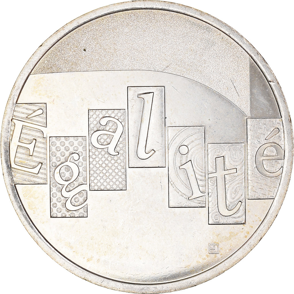 France, 5 Euro, Egalité, 2013, MS(60-62), Silver, Gadoury:EU646