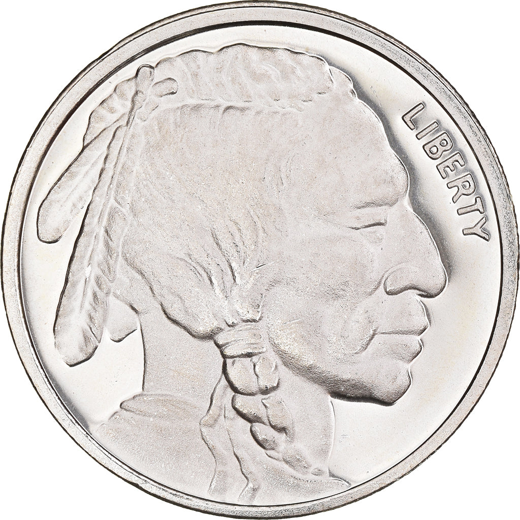 Coin, United States, Buffalo, 1 Troy Ounce, American Mint, MS(63), Silver