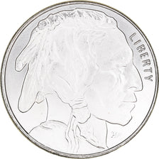 Monnaie, États-Unis, Buffalo, 1 Troy Ounce, Highland Mint, SPL+, Argent