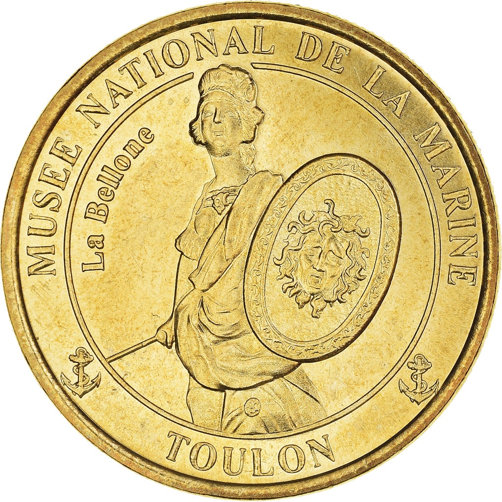 Francja, Token, Żeton turystyczny, Musée National de la Marine, 2013, Toulon