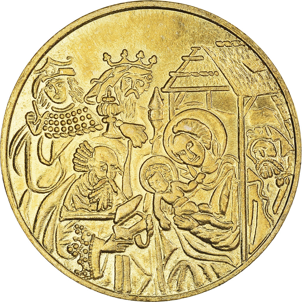 Austria, Token, Jetón turístico, Stephansdom Wien, SC, Aluminio y cuproníquel