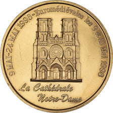 France, 2 Euro, Laon - Cathédrale Notre Dame, 1998, Euro des villes, SUP