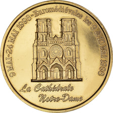 Frankrijk, 2 Euro, Laon - Cathédrale Notre Dame, 1998, Euro des villes, UNC-