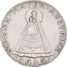 Moneta, Austria, 5 Schilling, 1935, Vienne, BB+, Argento, KM:2853