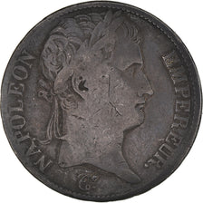Moeda, França, Napoléon I, 5 Francs, 1812, Lille, VF(20-25), Prata, KM:694.16
