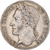 Moneta, Belgia, Leopold I, 5 Francs, 5 Frank, 1833, EF(40-45), Srebro, KM:3.1