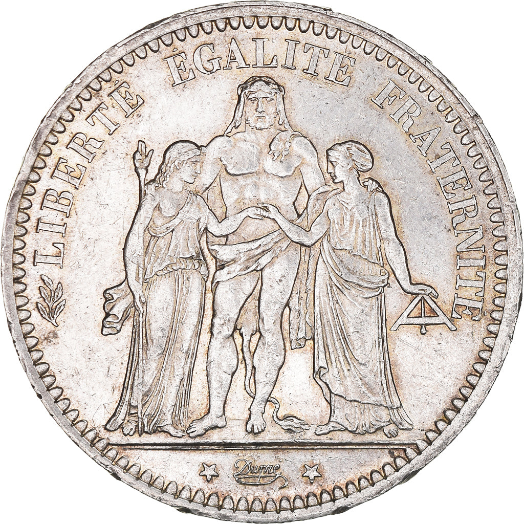 Münze, Frankreich, Hercule, 5 Francs, 1873, Paris, VZ+, Silber, KM:820.1