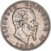 Moneta, Italia, Vittorio Emanuele II, 5 Lire, 1876, Rome, BB, Argento, KM:8.4