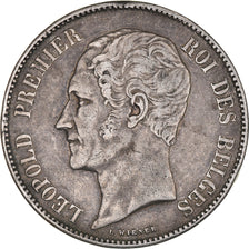 Coin, Belgium, Leopold I, 5 Francs, 5 Frank, 1852, EF(40-45), Silver, KM:17