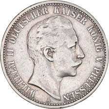Moneta, Stati tedeschi, PRUSSIA, Wilhelm II, 2 Mark, 1904, Berlin, BB, Argento