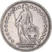 Coin, Switzerland, 2 Francs, 1928, Bern, VF(30-35), Silver, KM:21