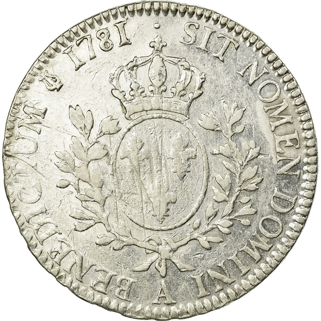 Monnaie, France, Louis XVI, Écu aux branches d'olivier, Ecu, 1781, Paris, TB+
