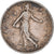 Moneda, Francia, Semeuse, 2 Francs, 1912, Paris, MBC, Plata, KM:845.1