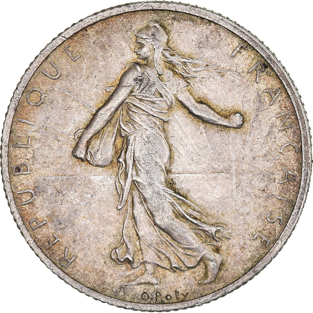 Münze, Frankreich, Semeuse, 2 Francs, 1913, Paris, SS, Silber, KM:845.1