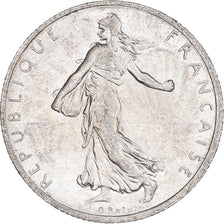 Coin, France, Semeuse, 2 Francs, 1916, Paris, AU(55-58), Silver, KM:845.1