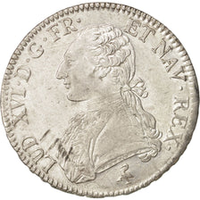 Francia, Louis XVI, Écu aux branches d'olivier, 1782, Paris, BB+, KM 564.1