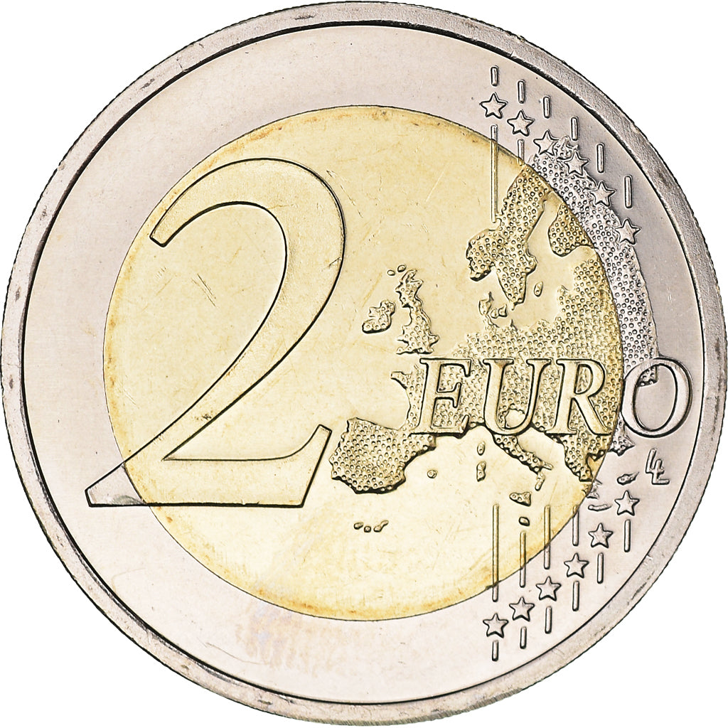 Latvia, 2 Euro, 2014, MS(63), Bi-Metallic