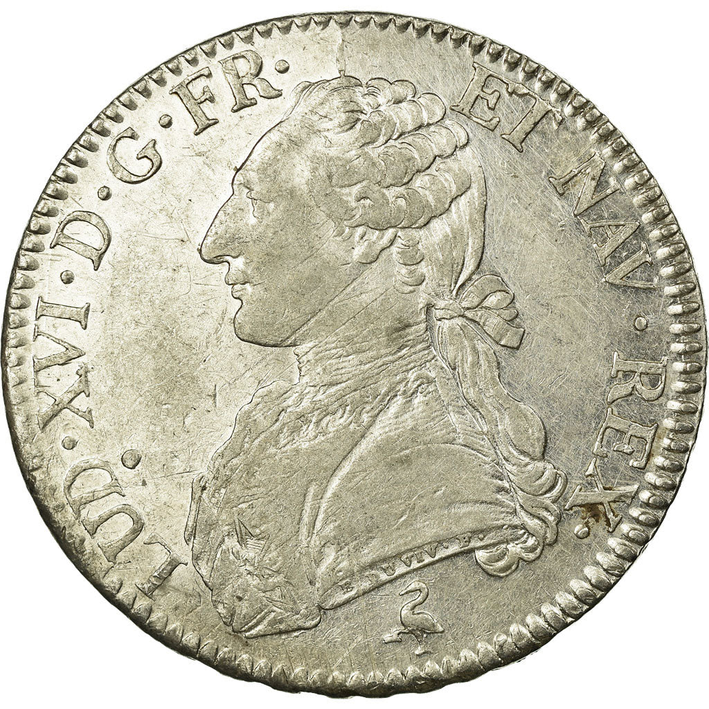 Moneta, Francia, Louis XVI, Écu aux branches d'olivier, Ecu, 1783, Paris, BB