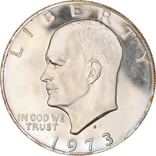 Moneta, Stati Uniti, Eisenhower Dollar, Dollar, 1973, U.S. Mint, San Francisco